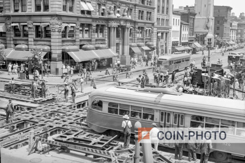 Photo d'un chantier à Washington DC - 1941