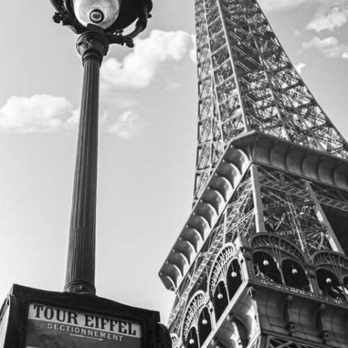 Photo de la Tour Eiffel de Paris - 1935