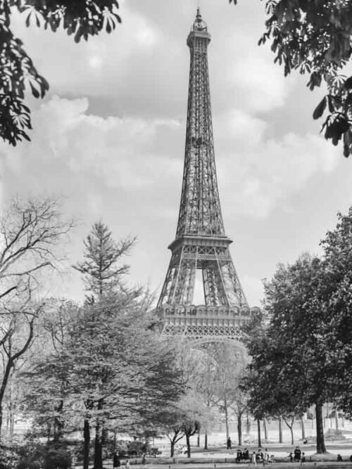 Photo de la Tour Eiffel de Paris - 1937