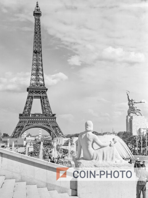 Photo de la Tour Eiffel de Paris - 1937