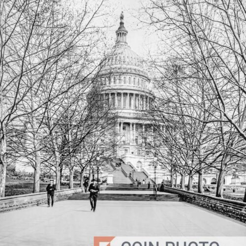 Photo du Capitole des États-Unis - 1910