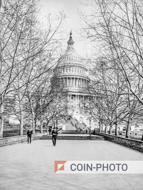 Photo du Capitole des États-Unis - 1910