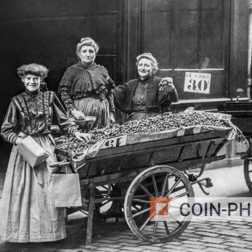 Photo de marchandes de quatre-saisons à Paris dans les années 1900