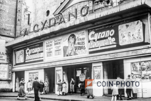 Photo du cinéma "Cyrano Roquette" à Paris en 1953