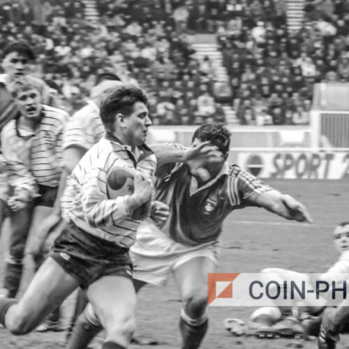 Photo du match de rugby France - Ecosse lors du tournoi des 5 Nations au Parc des Princes en 1993