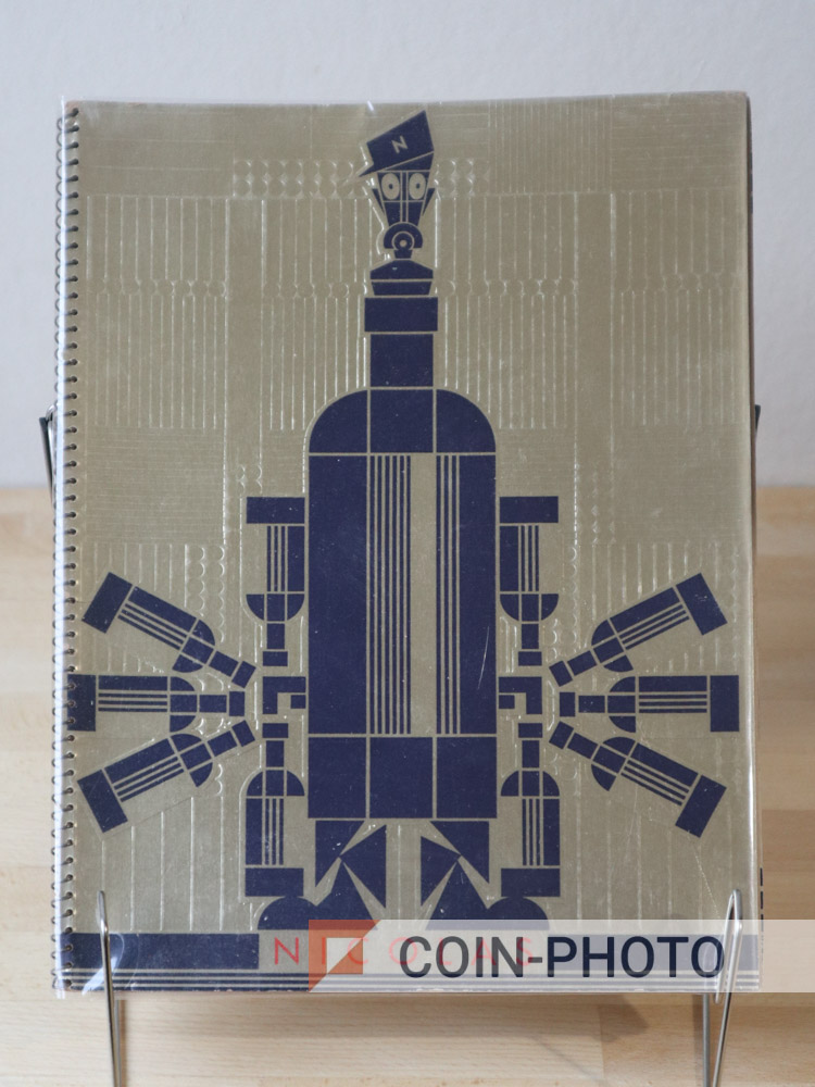 Couverture du catalogue des vins Nicolas de 1930 avec graphisme Art Déco