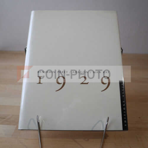 Couverture grise du livre 1929 aux éditions Allia contenant les photos de Man Ray et Kiki de Montparnasse